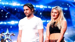 Ben Blaque and his crossbow are all fired up  Auditions Week 4  Britain’s Got Talent 2016 [upl. by Neilla577]