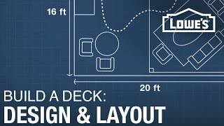 How To Build a Deck  Design amp Layout 1 of 5 [upl. by Ssitruc]