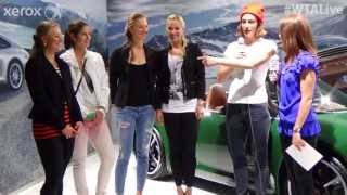 WTA Live All Access Hour presented by Xerox  2013 Porsche Tennis Grand Prix [upl. by Worrad]