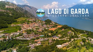 INCREDIBLE panoramic views of Lake Garda  LESTATE ITALIANA [upl. by Shanta]