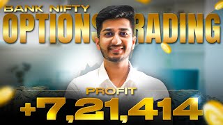 Bank Nifty Options Trading Profit 721414  By Ayush Thakur [upl. by Dihaz]