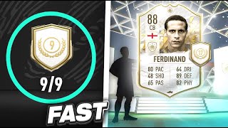 HOW TO GET 9 ICON SWAPS FAST ⏰ ICON OBJECTIVE FIFA 22 [upl. by Laing]