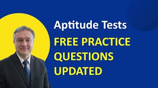 Aptitude Tests Free Practice Questions [upl. by Donaugh]