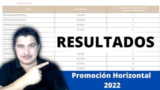 Dónde y cómo consultar los resultados de la promoción horizontal 2022 [upl. by Chiou681]