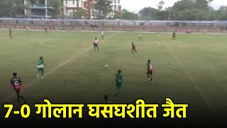 South Goa UC Dominates Pax of Nagao in GFA U15 Div 1 LeagueGOA365 [upl. by Pebrook]