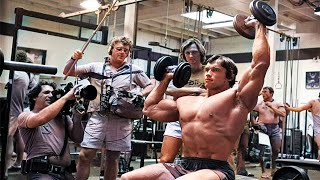 Arnold’s Old School Shoulder Workout for Boulder Shoulders [upl. by Clorinde]