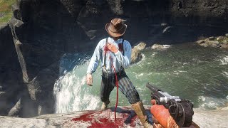 Red Dead Redemption 2  Brutal Slow Motion Kills amp Funny Moments 24 4K 60 FPS [upl. by Filbert]