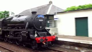 Railway Station Arisaig West Highland Line Scottish Highlands Scotland [upl. by Oeram]