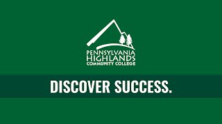 Discover Success Pennsylvania Highlands Community College [upl. by Comras365]