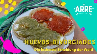 Huevos Divorciados  Ein traditionelles mexikanisches Frühstück Frühstück Frühstücksidee [upl. by Vyner]