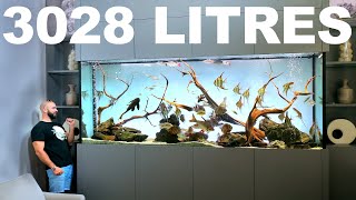 AQUARIUMS OF THE RICH Huge High End Aquarium Design [upl. by Anerys270]