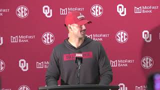 Zac Alley Postgame Press Conference  South Carolina 35 Oklahoma 9 [upl. by Sello]