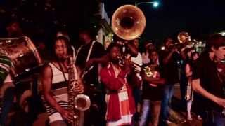 New Orleans Brass Band on Frenchmen Street [upl. by Natasha]