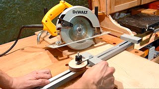 DIY Circular Saw Guide [upl. by Ecirtahs150]