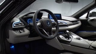 2014 BMW i8  INTERIOR [upl. by Haeckel218]