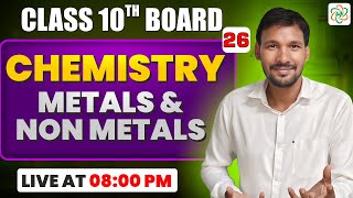 Metals and Non Metals Class 10 The Top 5 Essential Concepts Every Student Must Master [upl. by Rick8]