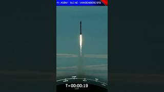 LiftOff Falcon 9  Vandenberg Space Force Base  ASBM  August 11 2024 [upl. by Heer271]