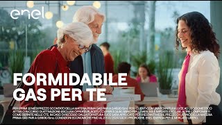 Tutto Enel è Formidabile – spot 30’’ Formidabile Gas Per Te [upl. by Nnylorac]