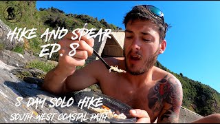 SPEARFISHING SURVIVAL  VELVET SWIMMER CRAB CATCH AND COOK  HIKE AND SPEAR UK Ep 8 [upl. by Treat]