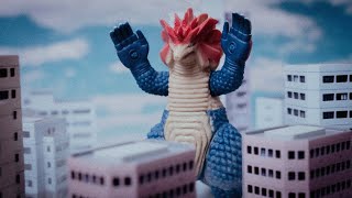 ウルトラマンブレーザー 幻視怪獣 モグージョン ソフビ レビュー [upl. by Korry]