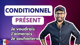 Le Conditionnel Présent en français en MOINS de 3 Minutes [upl. by Kyne]