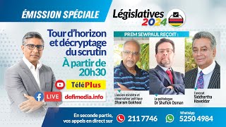 Législatives 2024 – Plateau spécial  tour d’horizon et décryptage du scrutin [upl. by Ylremik]