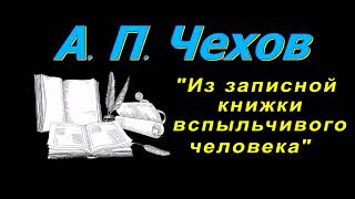 А П Чехов короткие рассказы quotИз записок вспыльчивого человекаquot аудиокнига [upl. by Ferde]