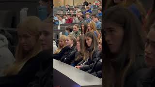 Teen prospective doctors react to watching Csection video [upl. by Ive]