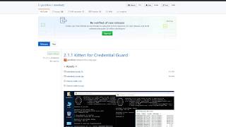 Notes on the quotKitten for Credential Guardquot update of mimikatz  Hasain Alshakarti [upl. by Perlie]