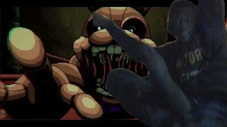 Playing Five Nights at Freddys Into the Pit [upl. by Ateval785]