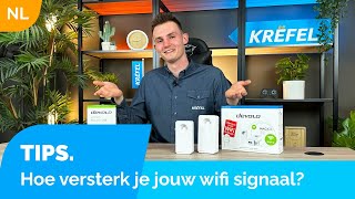 Hoe versterk je je wifi signaal [upl. by Sperling]