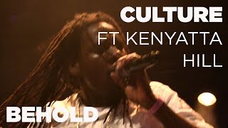 Culture ft Kenyatta Hill  Behold Live  Reggae Central Dordrecht [upl. by Pronty]