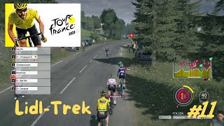 Tour de France 2023  LidlTrek 11  Doch noch aufs Podium [upl. by Sink]