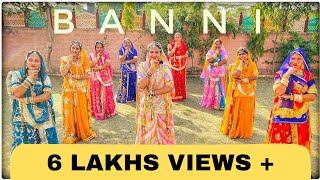 BANNI  Rajasthani Song  Wedding Dance  PC Mixmoves [upl. by Nylecoj257]