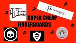 TOP 5 BEST STARTERBEGINNER FINGERBOARDS [upl. by Faustena]