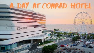 Conrad Hotel Manila Where Luxury Meets Modernity [upl. by Secnarfyram784]