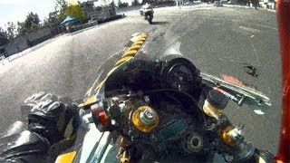 ZX6R Racer Helmet Cam in WA Rd7 2010 quotSaturdays Racesquot [upl. by Elodie]