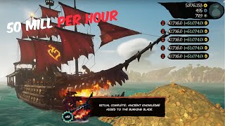 50 Million Gold Per Hour Exploit Sea of Thieves [upl. by Sirahs732]