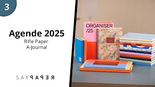 Agende 2025  Parte 3  Rifle Paper AJournal [upl. by Niroc]