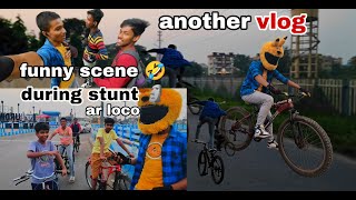 New vlog  🤣 MTB ride stunt stunt shimano shortfeed [upl. by Airamesor284]