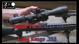 LaRue LT120 Mount 1 Scope Multiple Guns  400yd Steel Test [upl. by Alsworth]