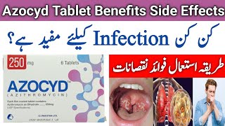 Azocyd Tablet Uses In Urdu  Azithromycin 250mg Tablet Benefits [upl. by Kyl5]