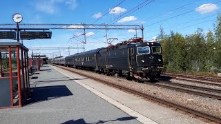 Snabba tåg vid Rotebro  Fast trains at Rotebro [upl. by Hemphill]