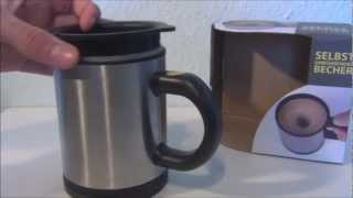 Selbstrührende Tasse  LAZY MUG Gadget Test [upl. by Blakeley]