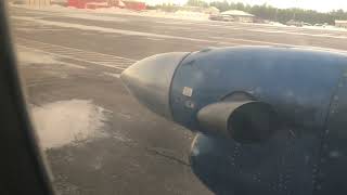 Beechcraft 1900D Wasaya Airways Takeoff from Sioux Lookout [upl. by Brade]