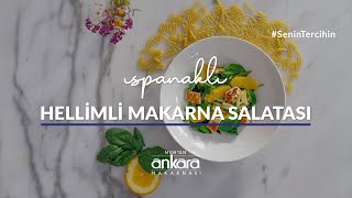 Ispanaklı ve Hellimli Makarna Salatası [upl. by Rhetta]