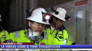 La verdad del túnel chaquicocha en Cajamarca [upl. by Werd]