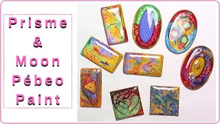 Introduction to Pebeo Prisme and Moon Paints  Jewelry Tutorial [upl. by Hamner]