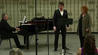 2018 Tristan Entwistle baritone MasterClass with Linnhe Robertson and David Harper [upl. by Akiaki]