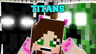 Minecraft TITAN MOBS LARGEST MINECRAFT BOSSES EVER Mod Showcase [upl. by Haianeb]